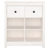 vidaXL Dressoir 70x35x80 cm massief grenenhout