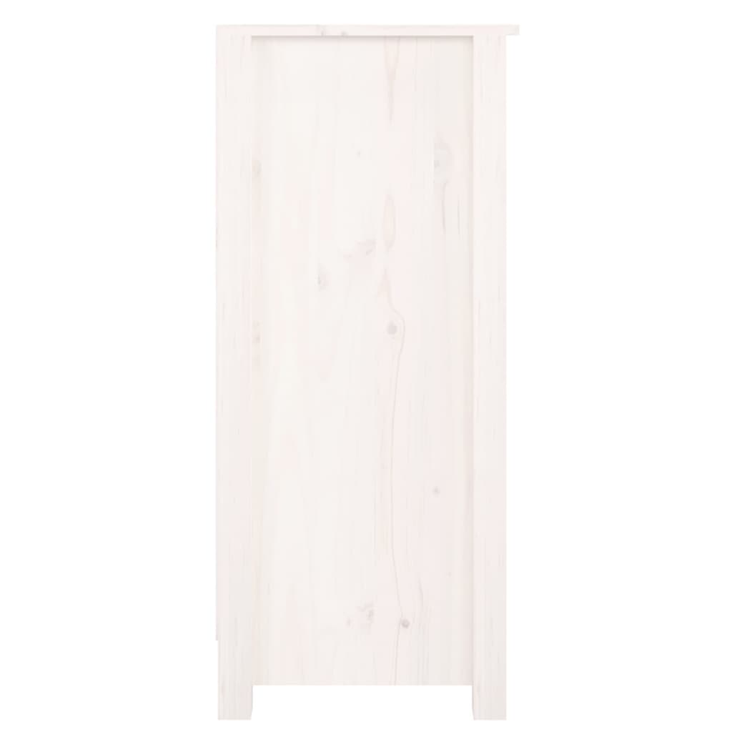 vidaXL Dressoir 70x35x80 cm massief grenenhout
