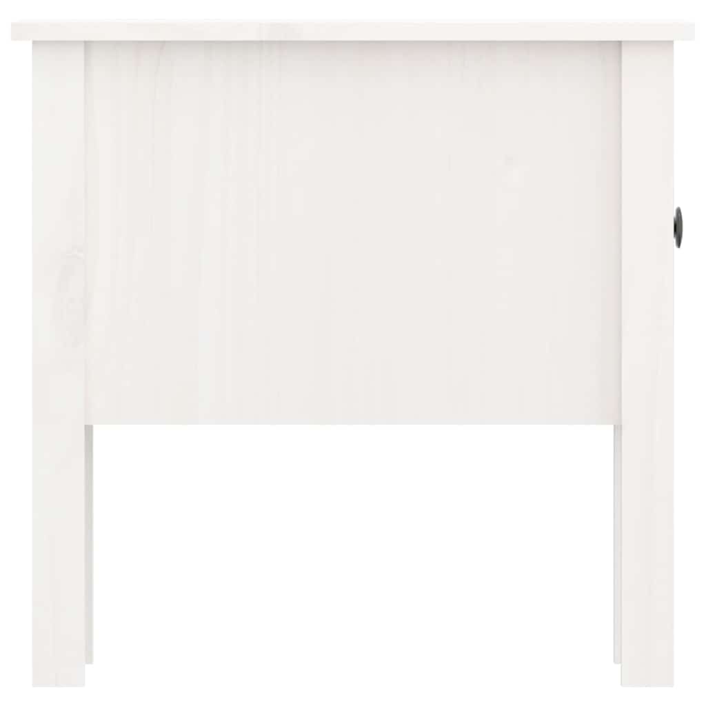 vidaXL Bijzettafel 40x40x39 cm massief grenenhout