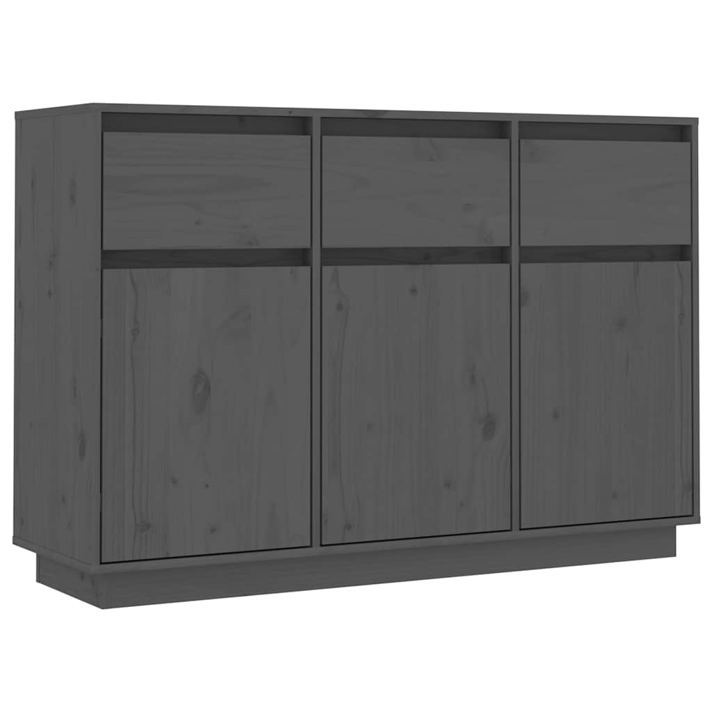 vidaXL Dressoir 110x34x75 cm massief grenenhout