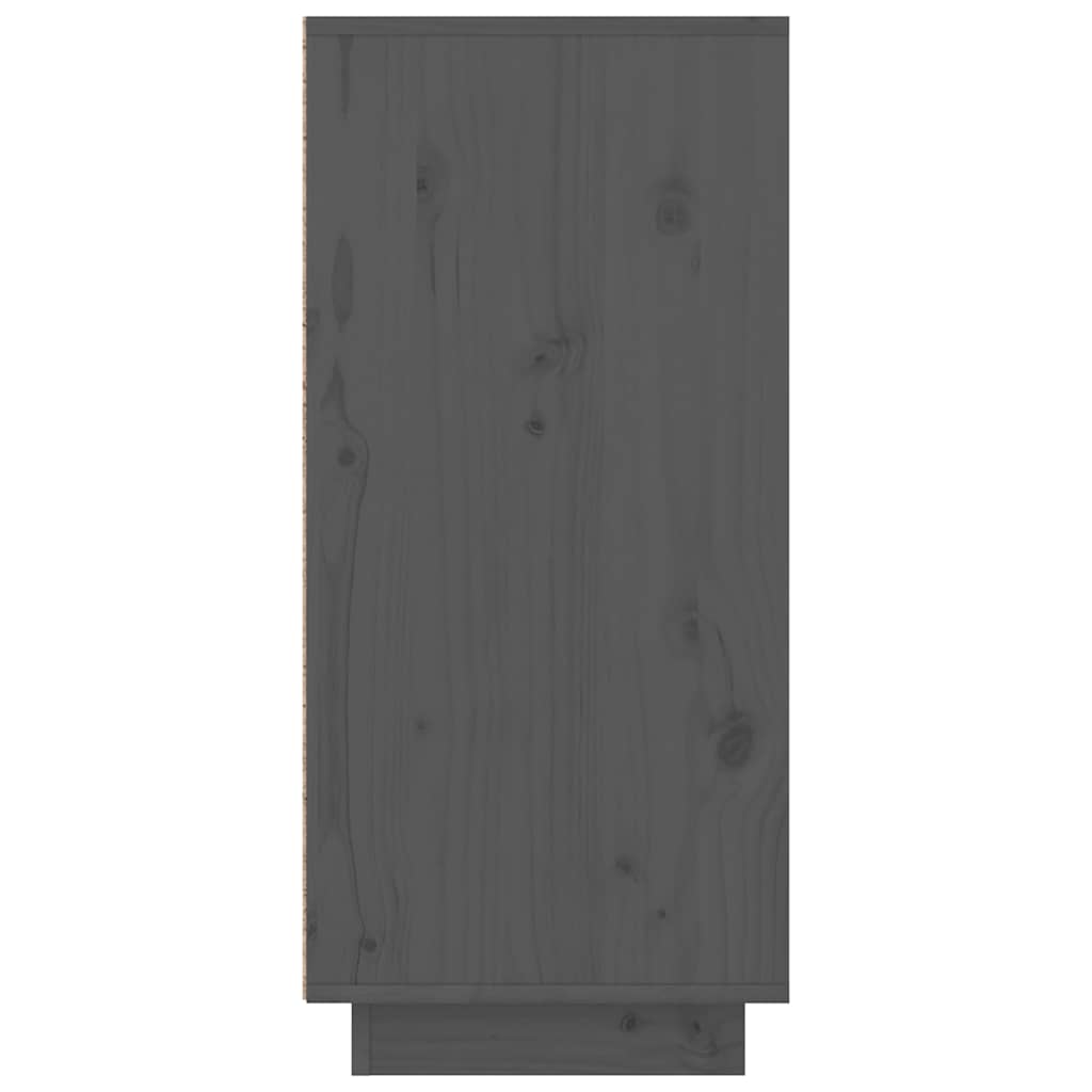 vidaXL Dressoir 110x34x75 cm massief grenenhout