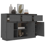 vidaXL Dressoir 110x34x75 cm massief grenenhout