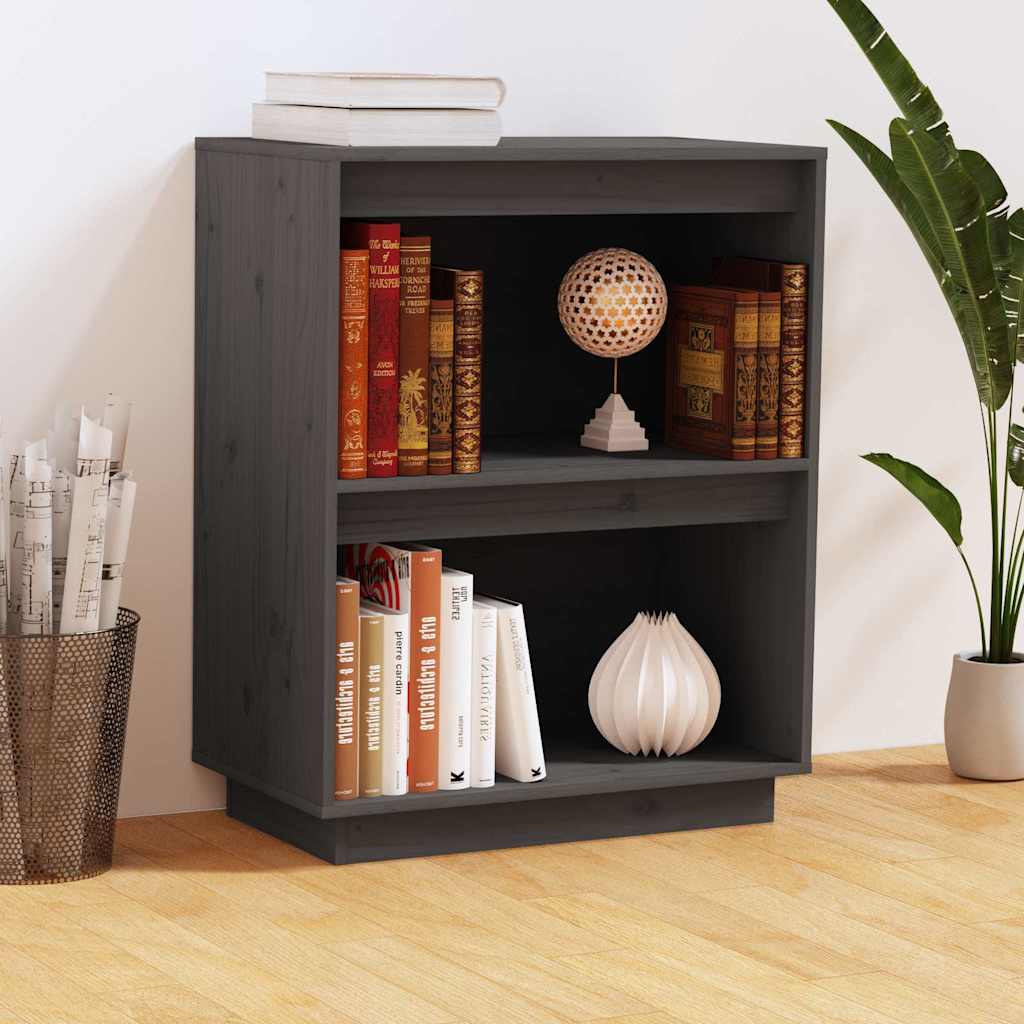 vidaXL Wandkast 60x34x75 cm massief grenenhout
