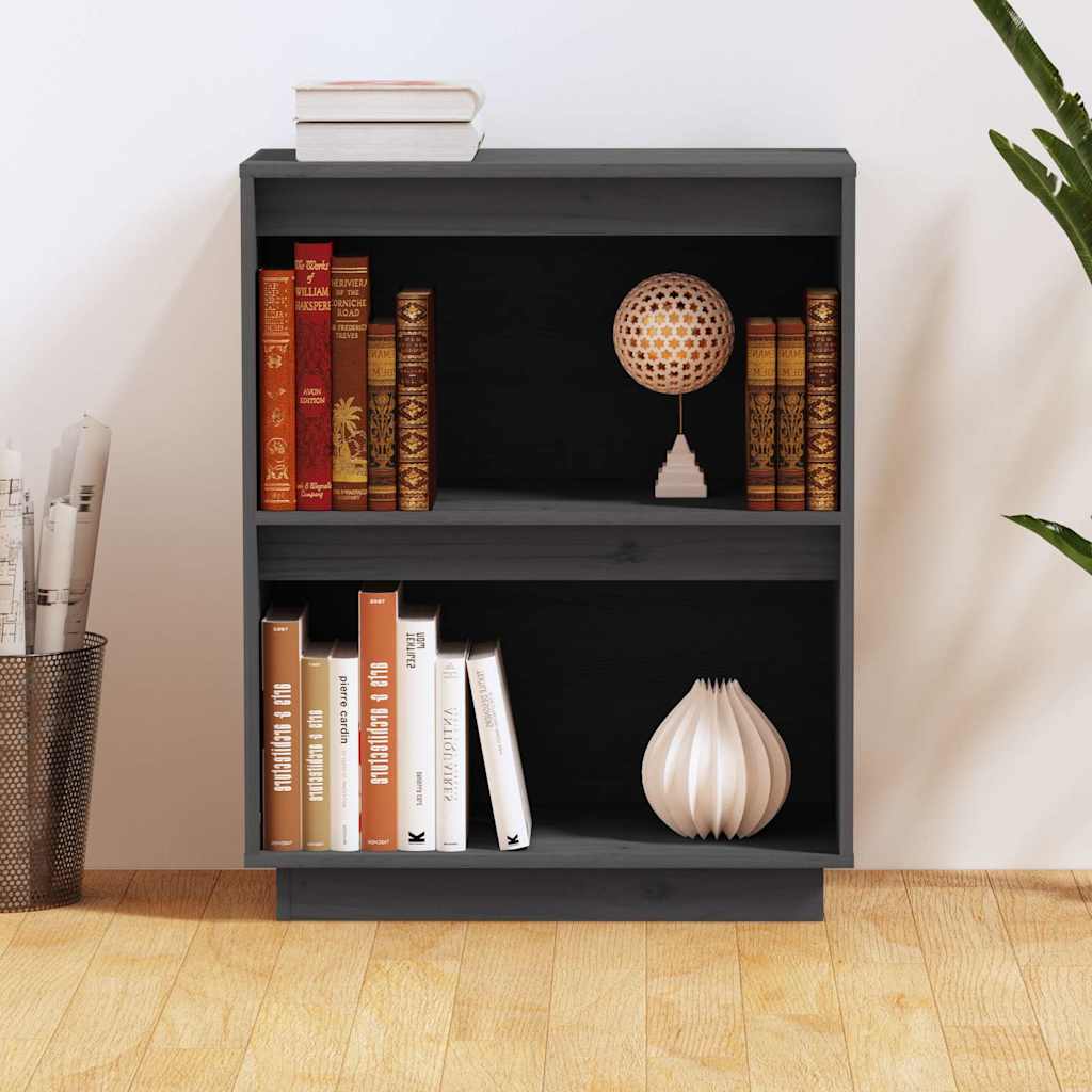 vidaXL Wandkast 60x34x75 cm massief grenenhout