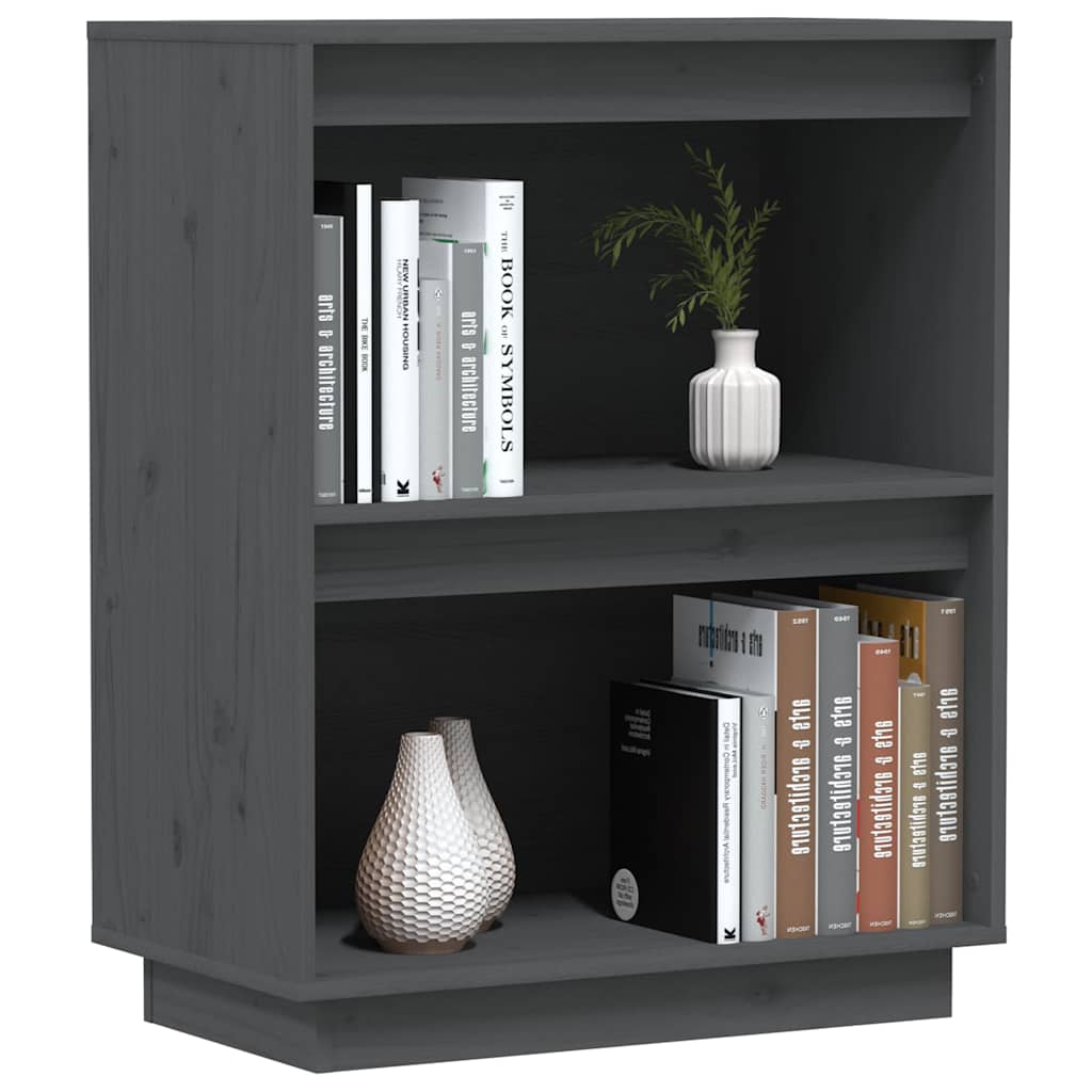 vidaXL Wandkast 60x34x75 cm massief grenenhout