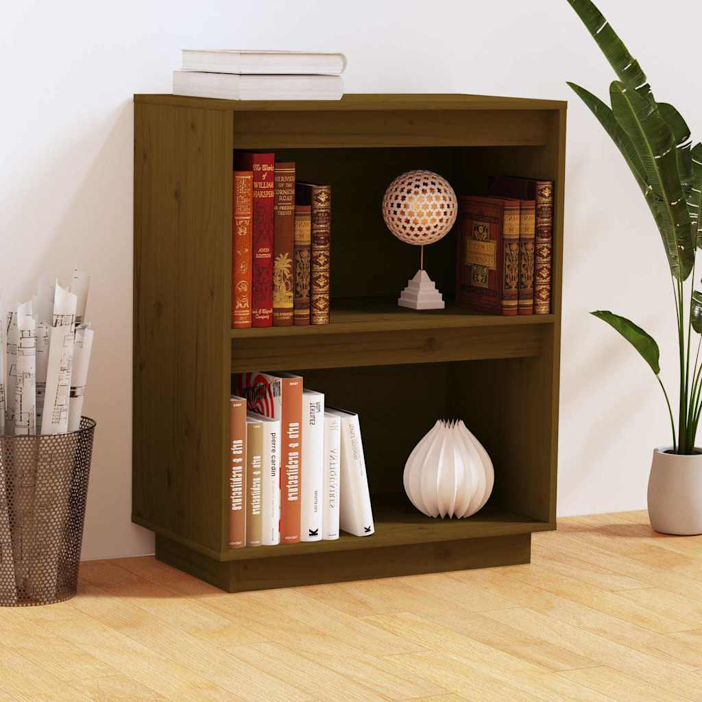 vidaXL Wandkast 60x34x75 cm massief grenenhout