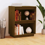 vidaXL Wandkast 60x34x75 cm massief grenenhout