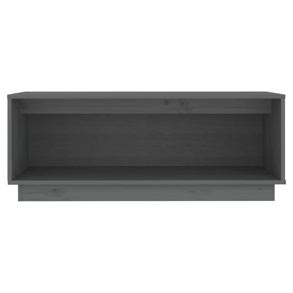 vidaXL TV Cabinet 90x35x35 cm Solid Pine