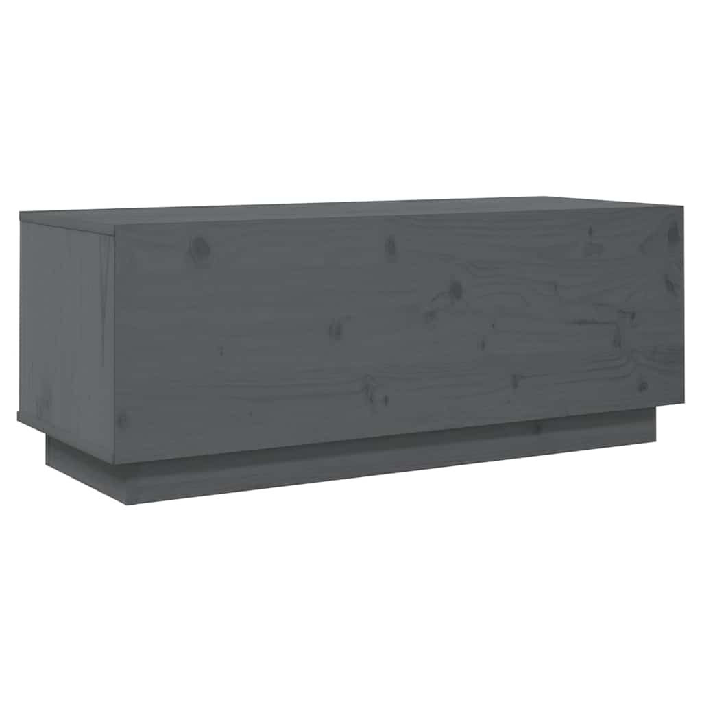 vidaXL TV Cabinet 90x35x35 cm Solid Pine