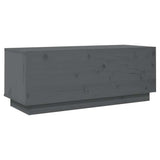vidaXL TV Cabinet 90x35x35 cm Solid Pine