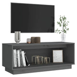 vidaXL TV Cabinet 90x35x35 cm Solid Pine