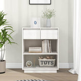 vidaXL Wall Cabinet 60x34x75 cm Solid Pine Wood