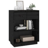 vidaXL Wall Cabinet 60x34x75 cm Solid Pine Wood