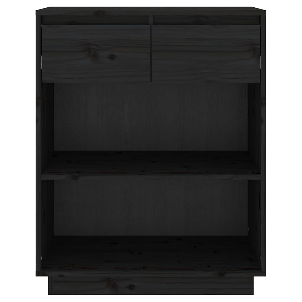vidaXL Wall Cabinet 60x34x75 cm Solid Pine Wood