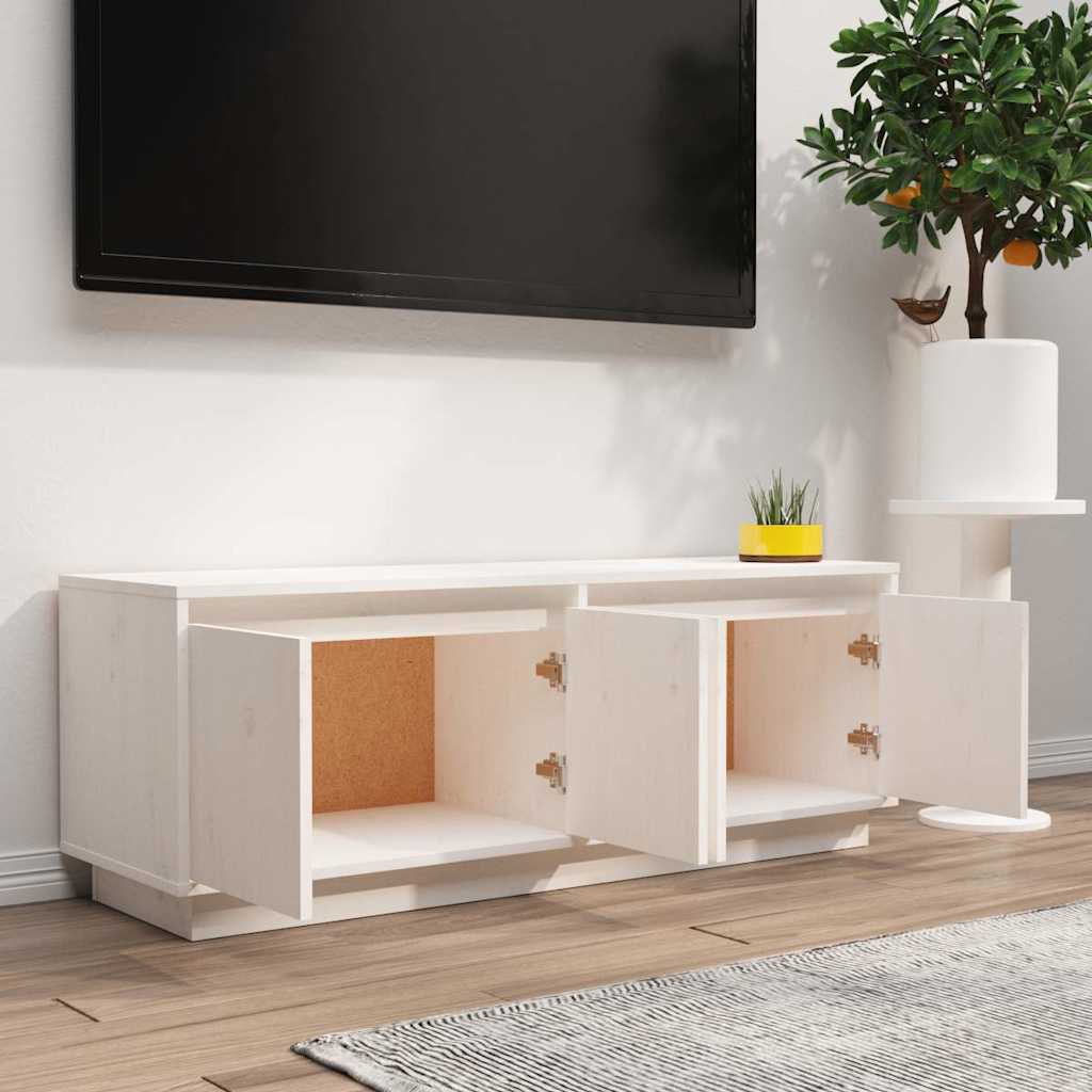 vidaXL Tv-meubel 110x34x40 cm massief grenenhout