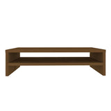 vidaXL Monitorstandaard 50x24x13 cm massief grenenhout