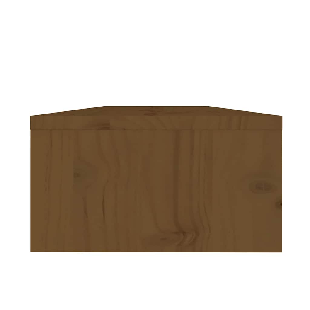 vidaXL Monitorstandaard 50x24x13 cm massief grenenhout