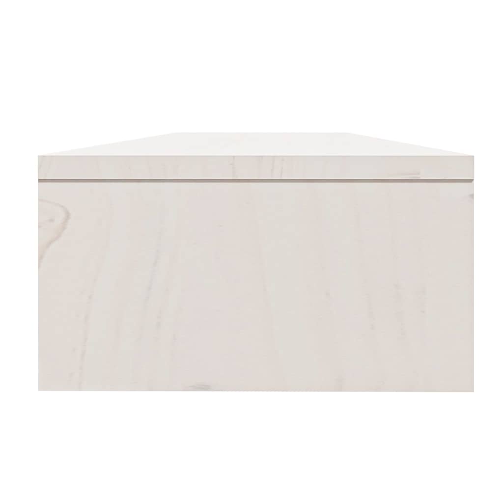 vidaXL Monitor Stand 100x24x13 cm Solid Pinewood