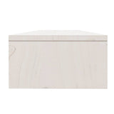 vidaXL Monitor Stand 100x24x13 cm Solid Pinewood