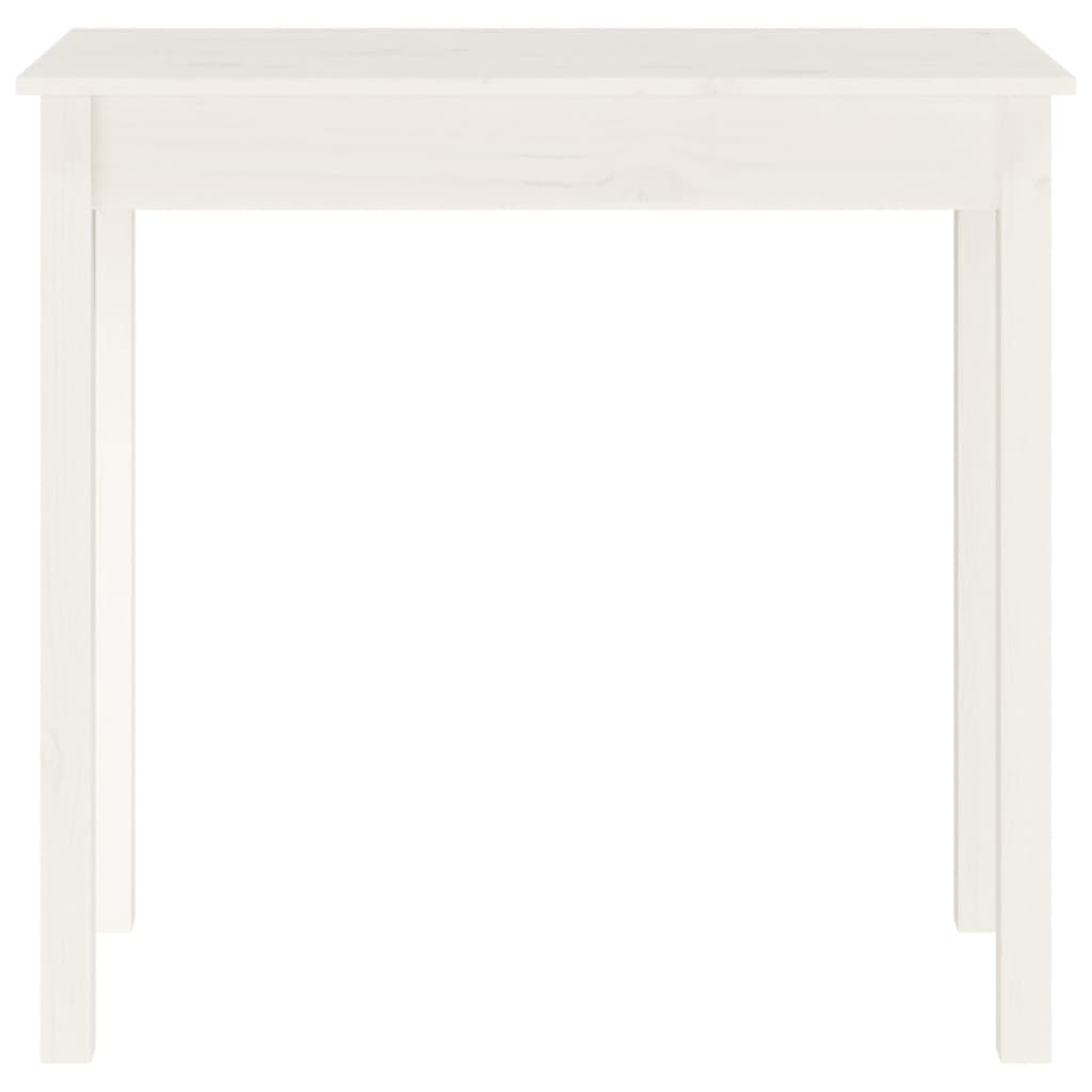 vidaXL Wandtafel 110x40x75 cm massief grenenhout