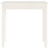 vidaXL Wandtafel 110x40x75 cm massief grenenhout