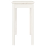 vidaXL Wandtafel 110x40x75 cm massief grenenhout