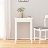 vidaXL Dining Table 110x55x75 cm Solid Pine Wood