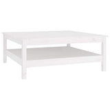 vidaXL Salontafel 35x35x40 cm massief grenenhout grijs