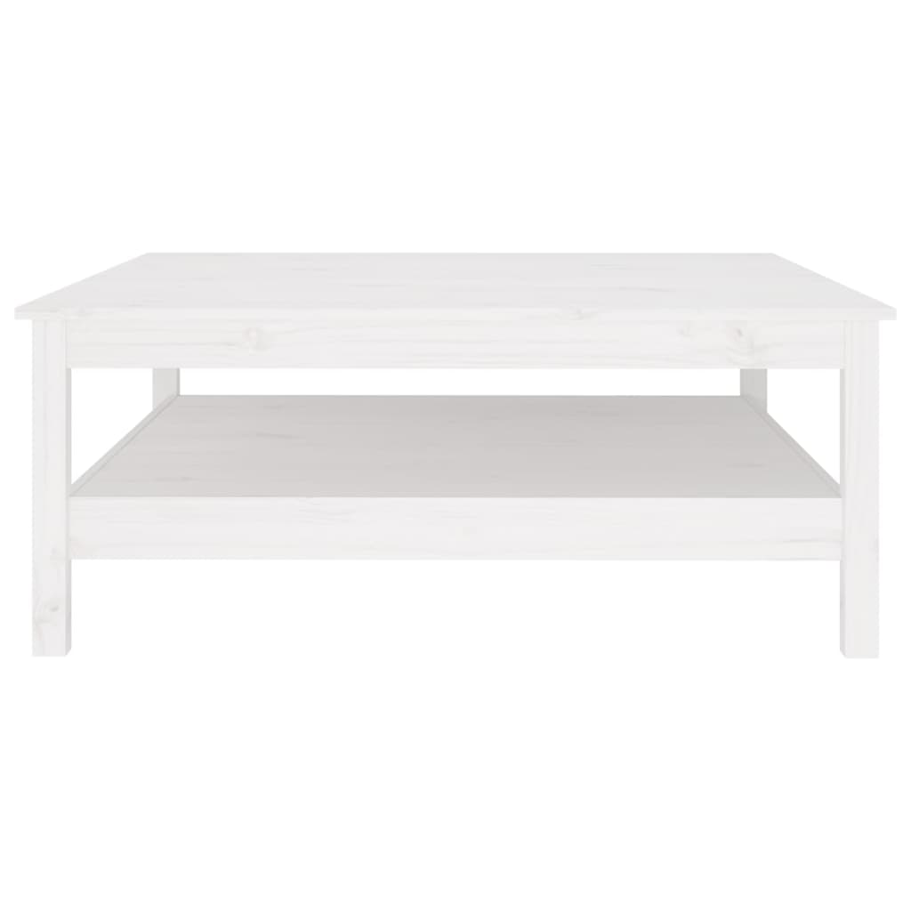 vidaXL Salontafel 35x35x40 cm massief grenenhout grijs
