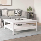 vidaXL Salontafel 35x35x40 cm massief grenenhout grijs