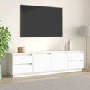 vidaXL Tv-meubel 176x37x47,5 cm massief grenenhout