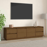 vidaXL Tv-meubel 176x37x47,5 cm massief grenenhout