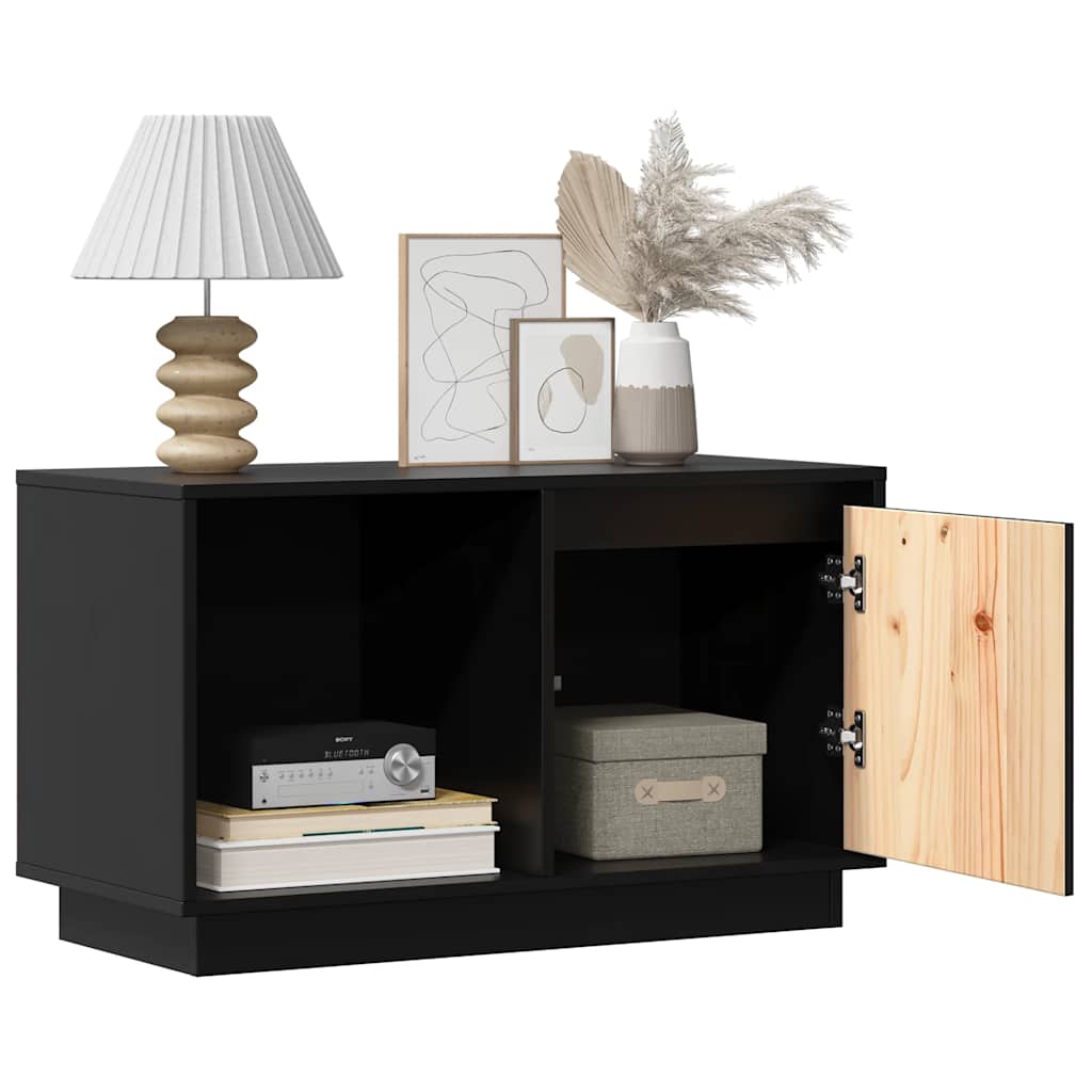 vidaXL Tv-meubel 74x35x44 cm massief grenenhout
