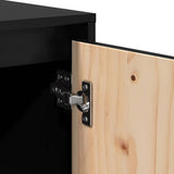vidaXL Tv-meubel 74x35x44 cm massief grenenhout