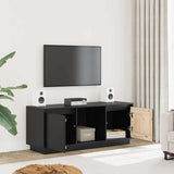 vidaXL Tv-meubel 110,5x35x44 cm massief grenenhout