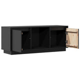 vidaXL Tv-meubel 110,5x35x44 cm massief grenenhout