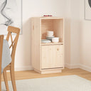vidaXL Sideboard 38x35x80 cm solid pine wood