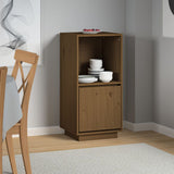 vidaXL Sideboard 38x35x80 cm solid pine wood