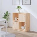vidaXL Dressoir 74x35x80 cm massief grenenhout