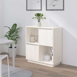 vidaXL Dressoir 74x35x80 cm massief grenenhout