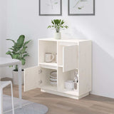vidaXL Dressoir 74x35x80 cm massief grenenhout