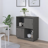 vidaXL Dressoir 74x35x80 cm massief grenenhout
