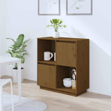 vidaXL Dressoir 74x35x80 cm massief grenenhout