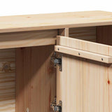 vidaXL Sideboard 110.5x35x80 cm solid pinewood