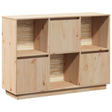 vidaXL Sideboard 110.5x35x80 cm solid pinewood