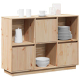 vidaXL Sideboard 110.5x35x80 cm solid pinewood