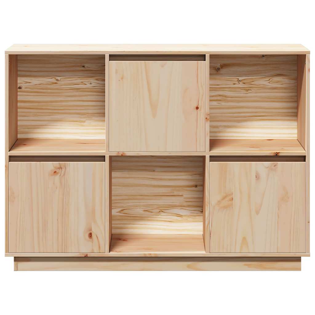 vidaXL Sideboard 110.5x35x80 cm solid pinewood
