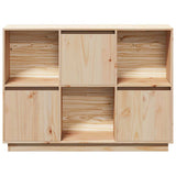 vidaXL Sideboard 110.5x35x80 cm solid pinewood