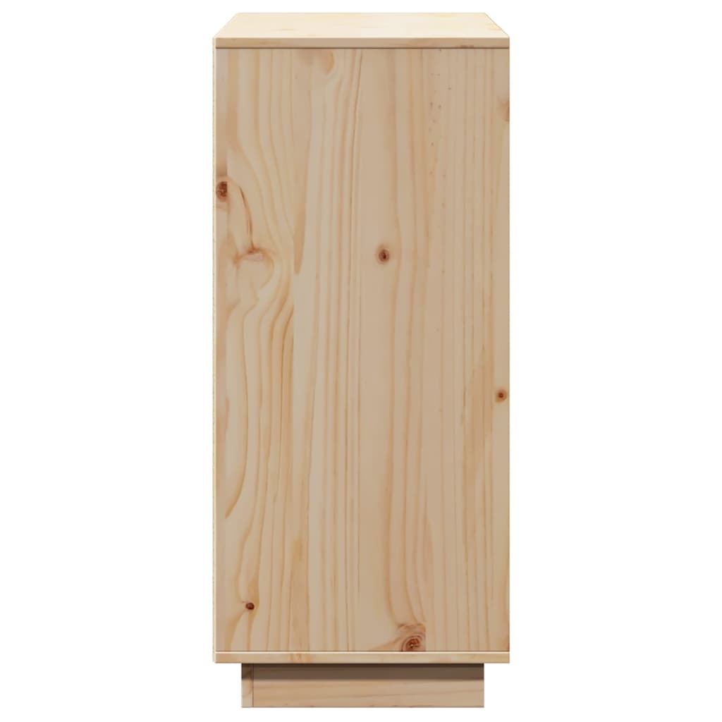 vidaXL Sideboard 110.5x35x80 cm solid pinewood