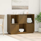vidaXL Sideboard 110.5x35x80 cm solid pinewood